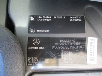 MERCEDES SPRINTER 315CDI/S 3.5t Klima 9míst CZauto 2012 DPH - 9