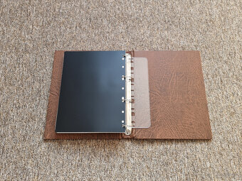 Albové desky LEUCHTTURM VARIO F + zasklené listy POFIS 74 ks - 9