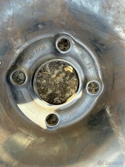 15" originál OPEL - 4x100 - 185/65/15 - vz 6,5mm - 9