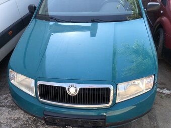 skoda Fabie 1 , zelená barva , náhradní dily - 9