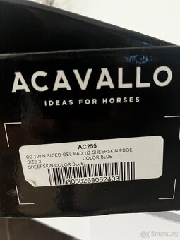 Podsedlová tlumící dečka Acavallo NOVÁ - 9