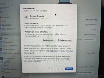 Apple MacBook Pro 14" M3 MAX | 36GB | 1TB SSD | NOVÝ ZÁRUKA - 9