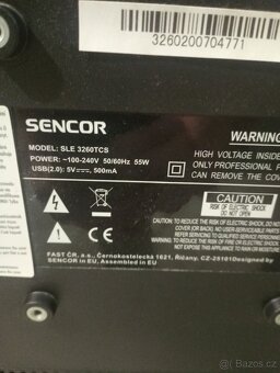 LED televize Sencor 32" - 9