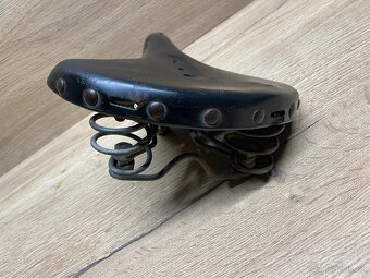 sedlo na kolo staré sedlo sedačka na jízdní kolo pružinová - 9