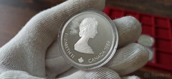 Kanada stříbrné 20 Dollars OH Calgary 1988. - 9