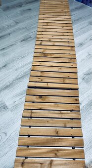 Dřevěná cesta, chodník na zahradu 245x43 - 9