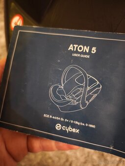 Autosedačka CYBEX ATON 5 pro pás a i ISOFIX – 0–13 kg - 9
