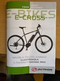 Crossové dámské elektrokolo Author Essence 2020 komplet - 9