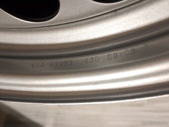 Plechový disk 5x112 r16 - 9