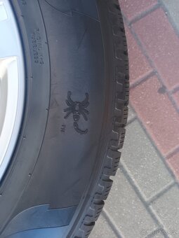 AUDI Q7 ET25 Zimní sada 255 60 18 zánovní 5x112 - 9