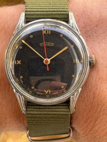 Hodinky Technos / vojenske / cerny cifernik - 9