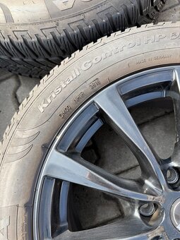 Kola alu Borbet 5x115r17+225/55r17 zimní - 9