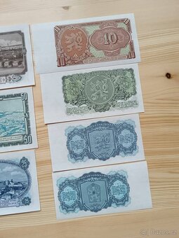 Bankovky 1953,61 unc stav - 9
