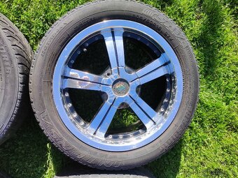 Chromovaná 16" BSA - 2 rozteče - ZLEVNĚNO - 9