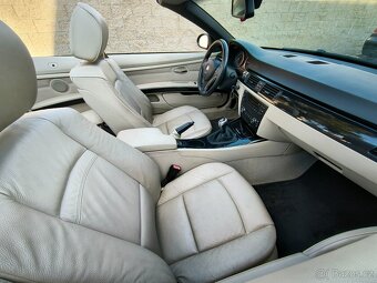 BMW E 93 Cabrio 320d kůže tempomat,digi-klima,pěkný stav - 9