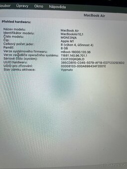 APPLE Macbook Air 13” , M1 , 8gb Ram , 512gb ssd - 9