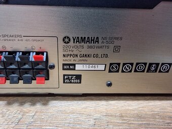 Yamaha A-500 Stereo Zesilovač - 9