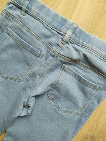 Letní, riflový overal, skinny, kalhoty Denim&Co,vel.128/134 - 9