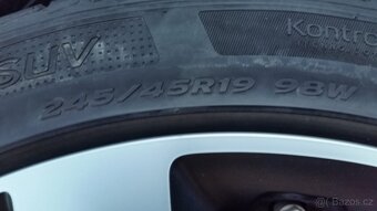 ALU kola KIA Sportage 5x114,3 R19 pneu 245/45/19 - 9