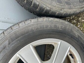 Alu kola R16 5x112 + Zimní pneu 205/65/16C Nokian, Semperit - 9