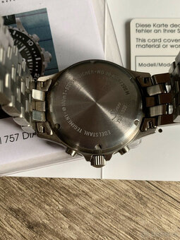 Duochronograf Sinn Diapal 757 UTC GMT - 9