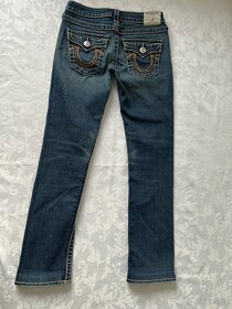 True Religion - dáms. džíny USA, vysoká PC - vel. 28 - 9
