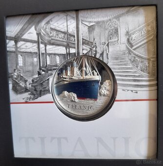 Stříbrná mince Titanic - 9
