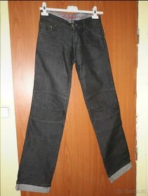 Dámské černo-stříbrné džíny, G-Star, vel. 26 - 9