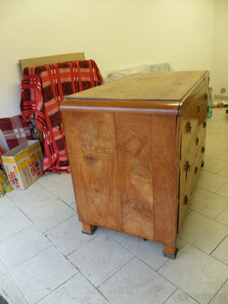 Biedermeier komoda, originál. - 9
