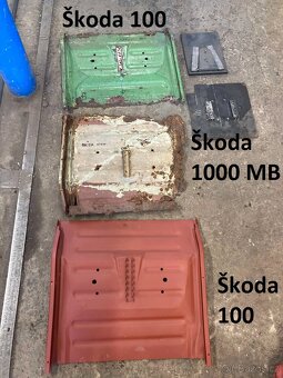 Most pod přední sedačky Škoda 1000, 100 a 110R - 9
