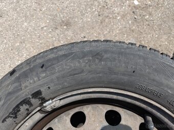 175/65 R14 celoroční Continental 6-7mm + disk Peugeot 206 - 9