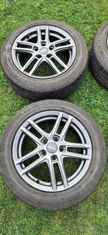 Prodám Alu Disky 5x108 + Letní Pneu 205/55/16r - 9