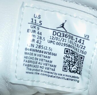 Kožené tenisky zn. Jordan 1 vel. 44 - 9