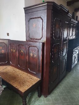 Historický set nábytku lidového baroka - 9