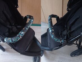 Potah klasický na madla koženka,softshel kočárkovina ceny od - 9