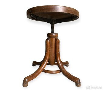 Thonet klavírní židle, originál, 30. léta, s 21% DPH - 9
