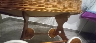 Proutěný košík na miminko Scarlett - 9