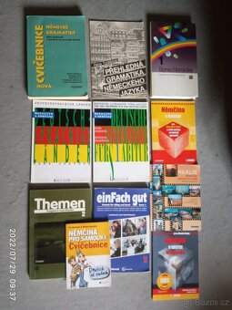 Gramatika,slovník, cvičebnice, učebnice NJ, ČJ, ŠJ, IJ - 9