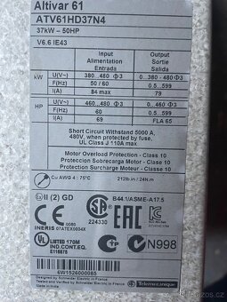 SCHNEIDER Frekvenční měnič 15 kW - 9