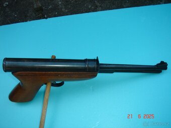 Prodám vzduchovka pistoli Josefa Brunka model JBH 54 "Hrani - 9