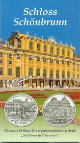Rakousko pamětní 5 a 10 euro Ag - 9