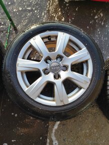 Prodám ALU 16 5 x 112 z Audi se zimníma gumama na dojetí - 9