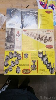 jawa special villiers reklama leták prospekt katalog - 9