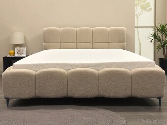 Manželská postel , uplne nový . Bezový  | 180x200 - 9