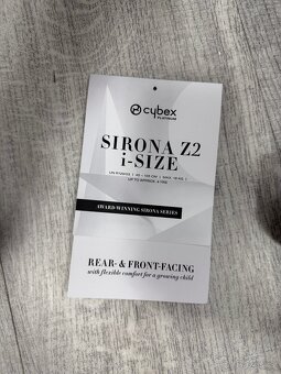 Cybex Sirona Z2 i-Size 2023 + základna BASE T Black + letní - 9
