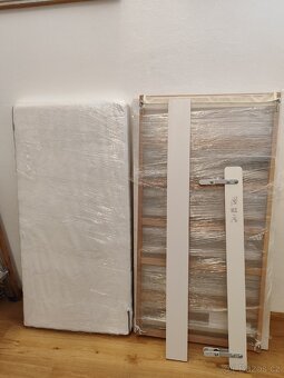 Dětská postýlka IKEA Sundvik + matrace + povlečení - 9