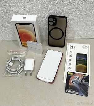 🍏 Apple iPhone 12 MINI 128GB - Red (12m. ZÁRUKA) + DÁRKY - 9
