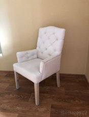 Rustikální barokní křesla 4 kusy - 9