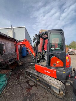 Kubota KX037 , 352 Mth , plná výbyva+ lžíce, TOP stav, - 9