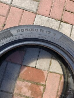 17" LETNÍ SADA PNEU 205 50 17 4MM - 9